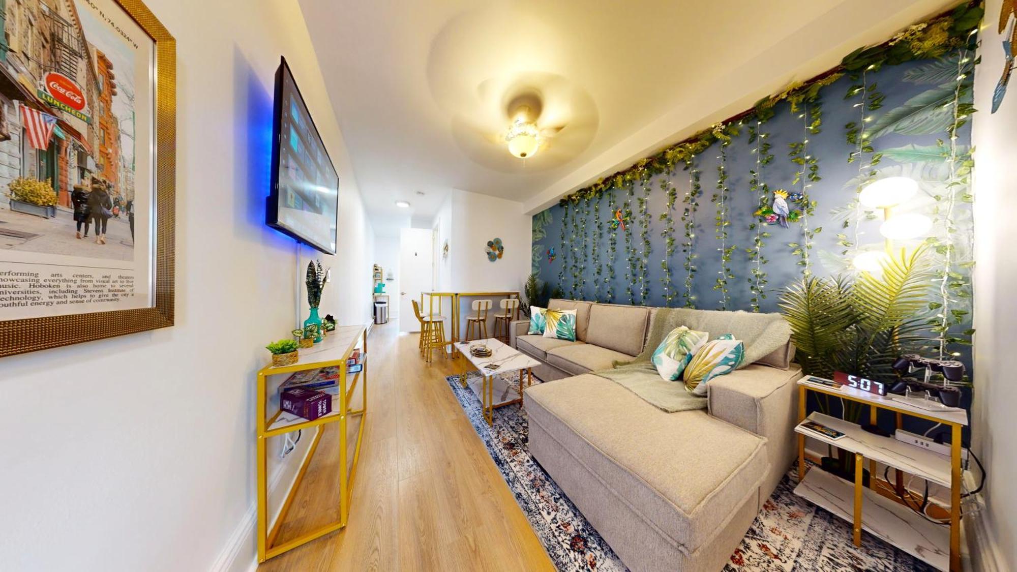Garden Street Retreat Close To Nyc Sleeps 6 Хобокен Экстерьер фото